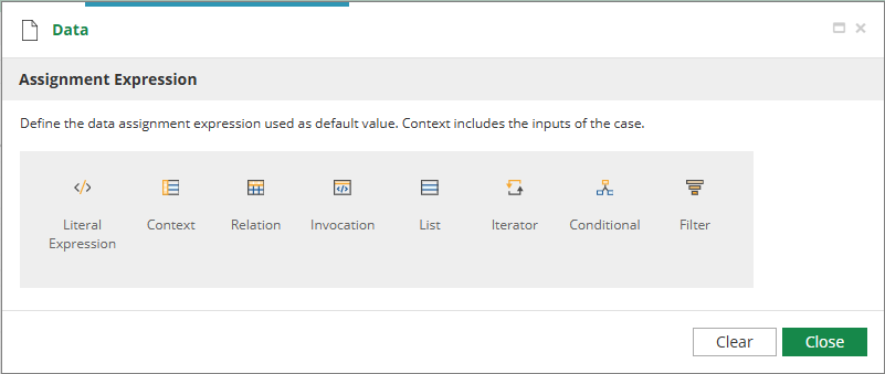 assignment expression 1