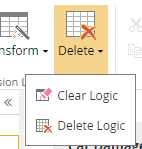 delete (in dmn decision logic formatting decision logic) 2