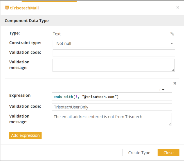 data types constraint 2