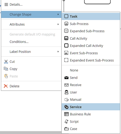 activity change shape