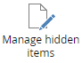 manage hidden items 1